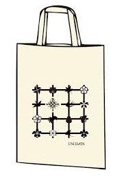 吉田昇吾（Dr）がイラストをデザインしたトートバッグ。