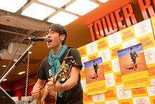 寺岡呼人「Baton」発売記念イベントの様子。