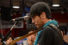 寺岡呼人「Baton」発売記念イベントの様子。