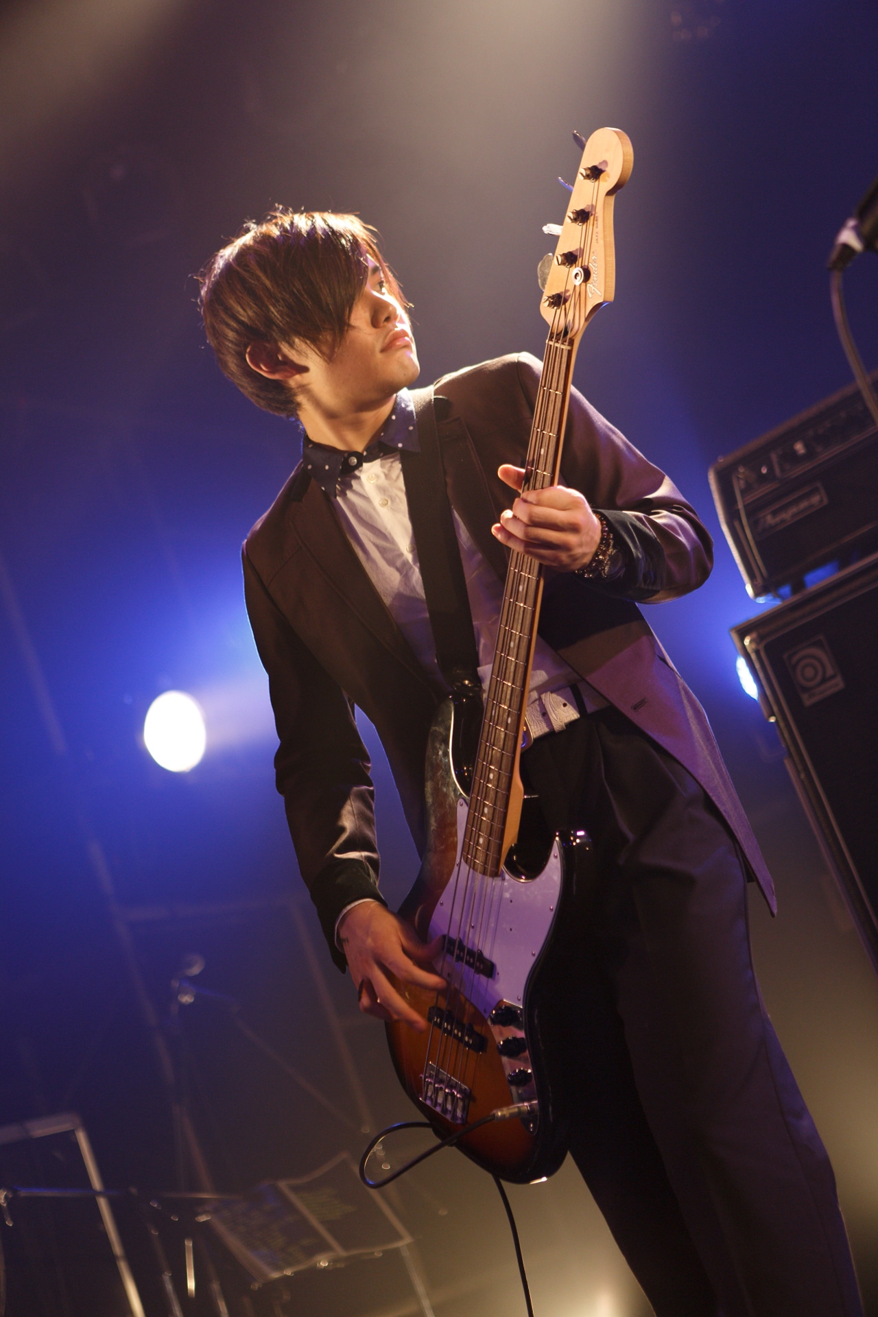 長谷川大（B / Revolution Q）（撮影：折井康弘）