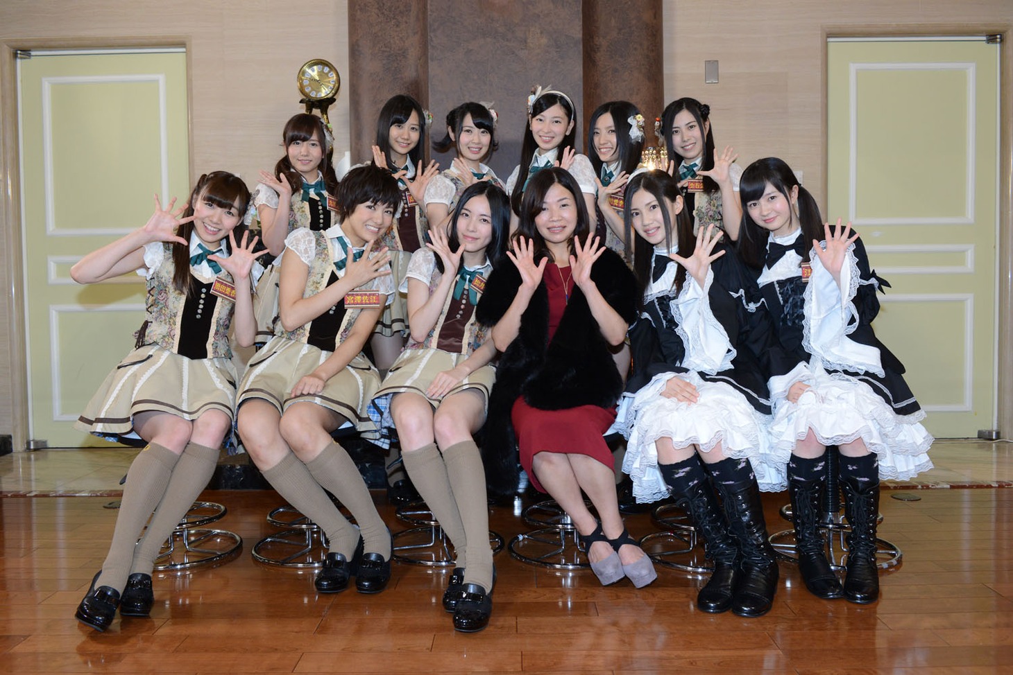 SKE48と大久保佳代子。