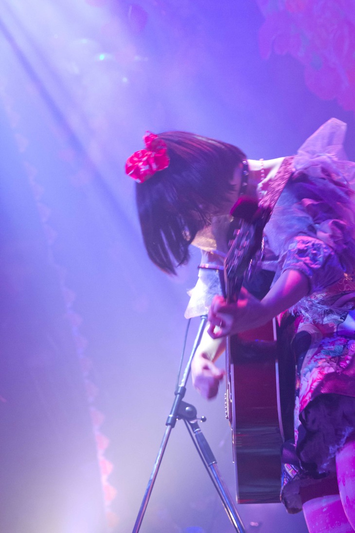 大森靖子「☆2日間で超楽しい地獄をつくる方法☆」初日公演の様子。（Photo by Masayo）