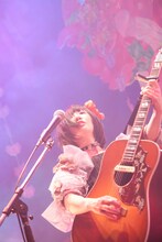 大森靖子「☆2日間で超楽しい地獄をつくる方法☆」初日公演の様子。（Photo by Masayo）