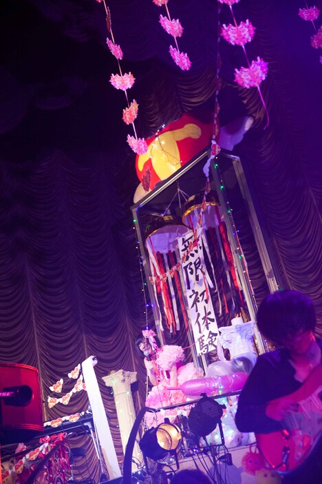 大森靖子「☆2日間で超楽しい地獄をつくる方法☆」2日目公演の様子。(Photo by Masayo)