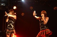 「尊敬という名のGIG Vol.1」でのFRUITPOCHETTEのステージの様子。