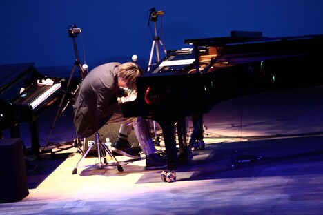 まらしぃ「marasy『First Anison Piano』Live Tour 2014」東京公演の様子。