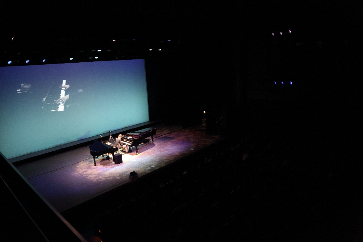 まらしぃ「marasy『First Anison Piano』Live Tour 2014」東京公演の様子。