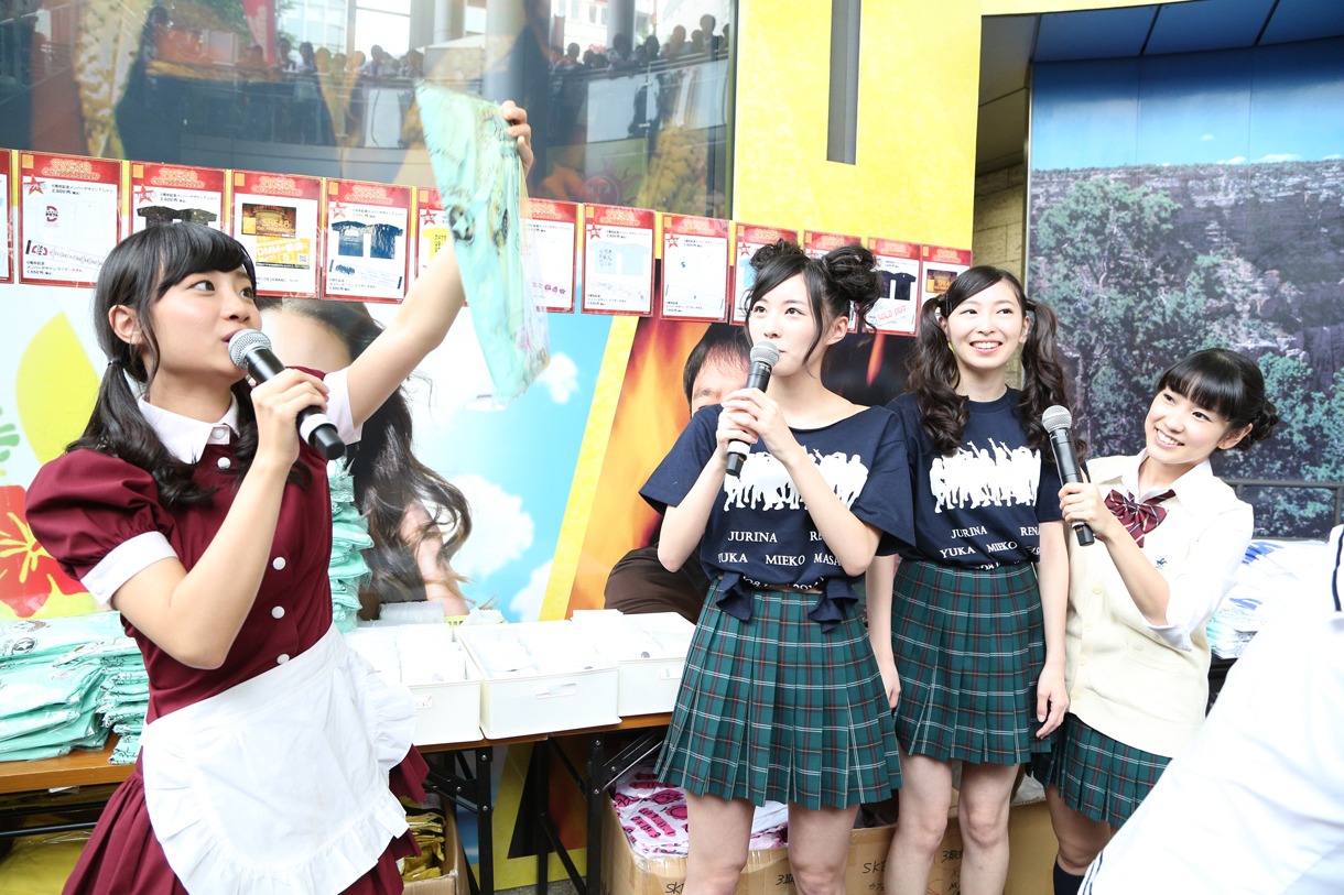 10月4日に行われたSKE48「前夜祭」の様子。 (c)AKS