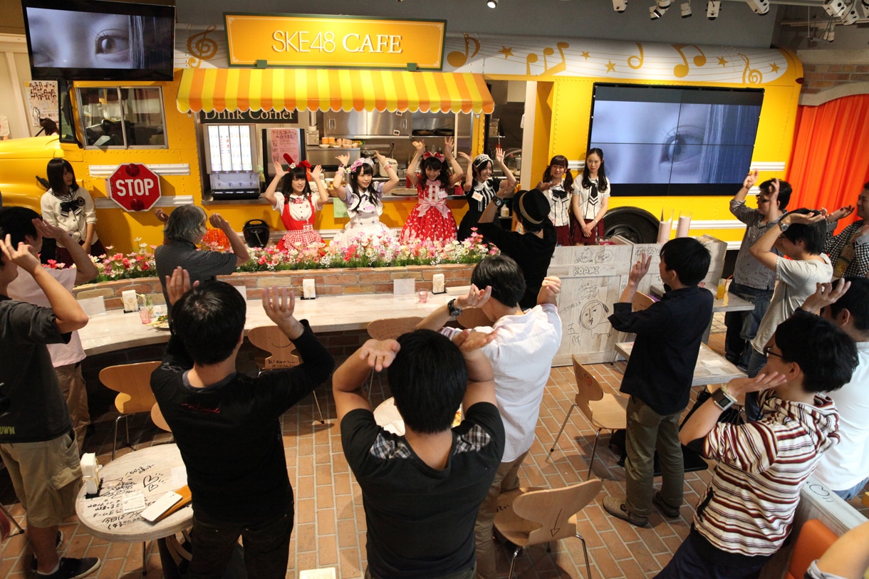 10月4日に行われたSKE48「前夜祭」の様子。 (c)AKS