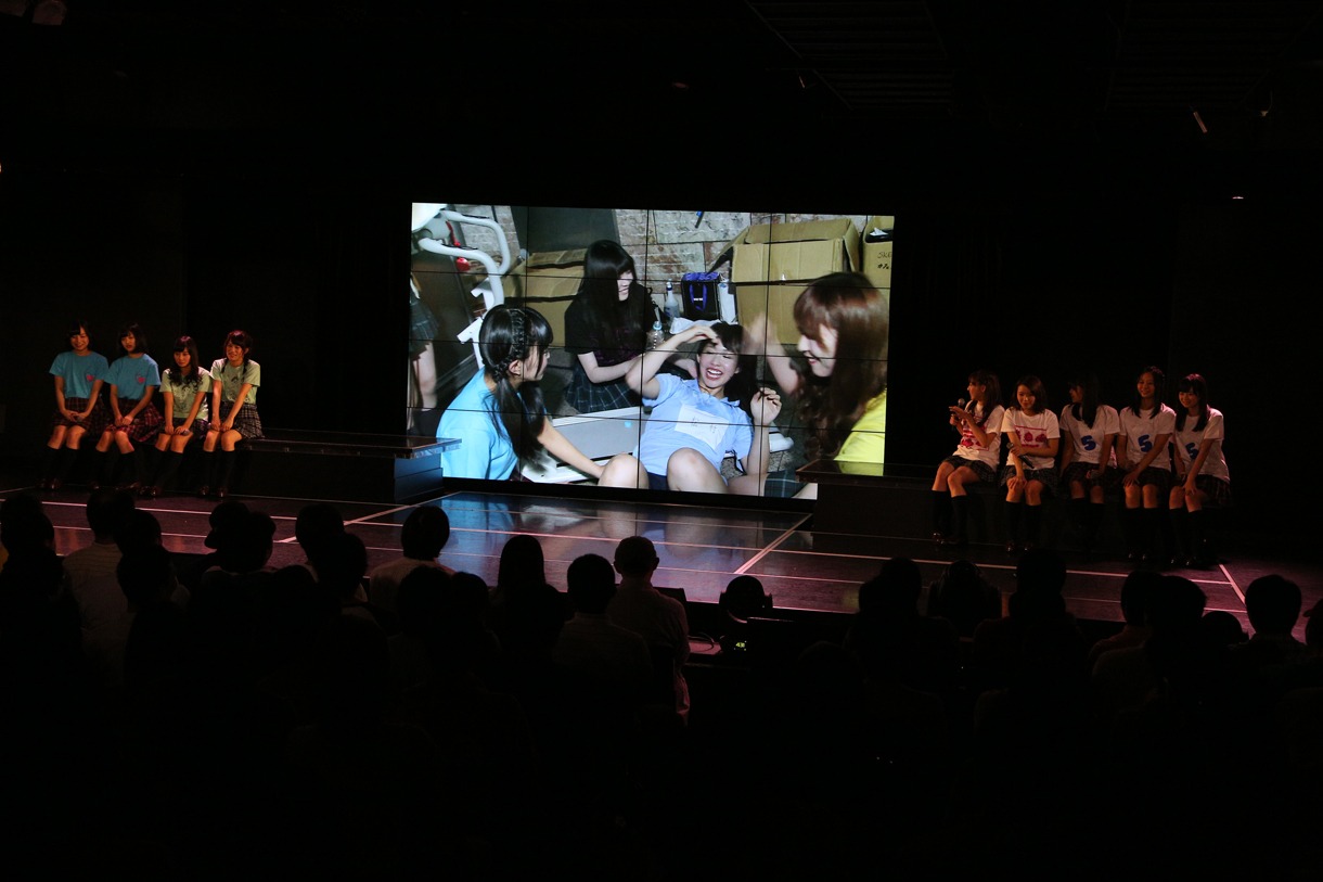 10月4日に行われたSKE48「前夜祭」の様子。 (c)AKS