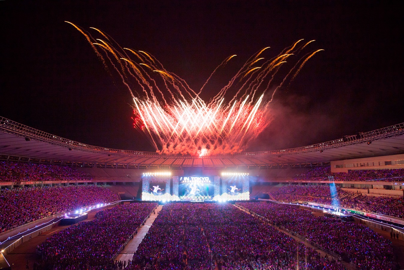 「SMTOWN LIVE WORLD TOUR IV in TOKYO」の様子。