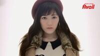 「Avail 2014秋冬 渡辺麻友」のワンシーン。