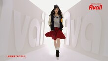 「Avail 2014秋冬 渡辺麻友」のワンシーン。