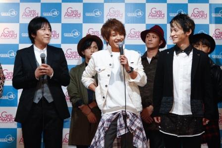 「BoysAward Audition」開催発表会見の様子。