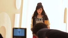 「Avail 2014秋冬 渡辺麻友」メイキングシーン。