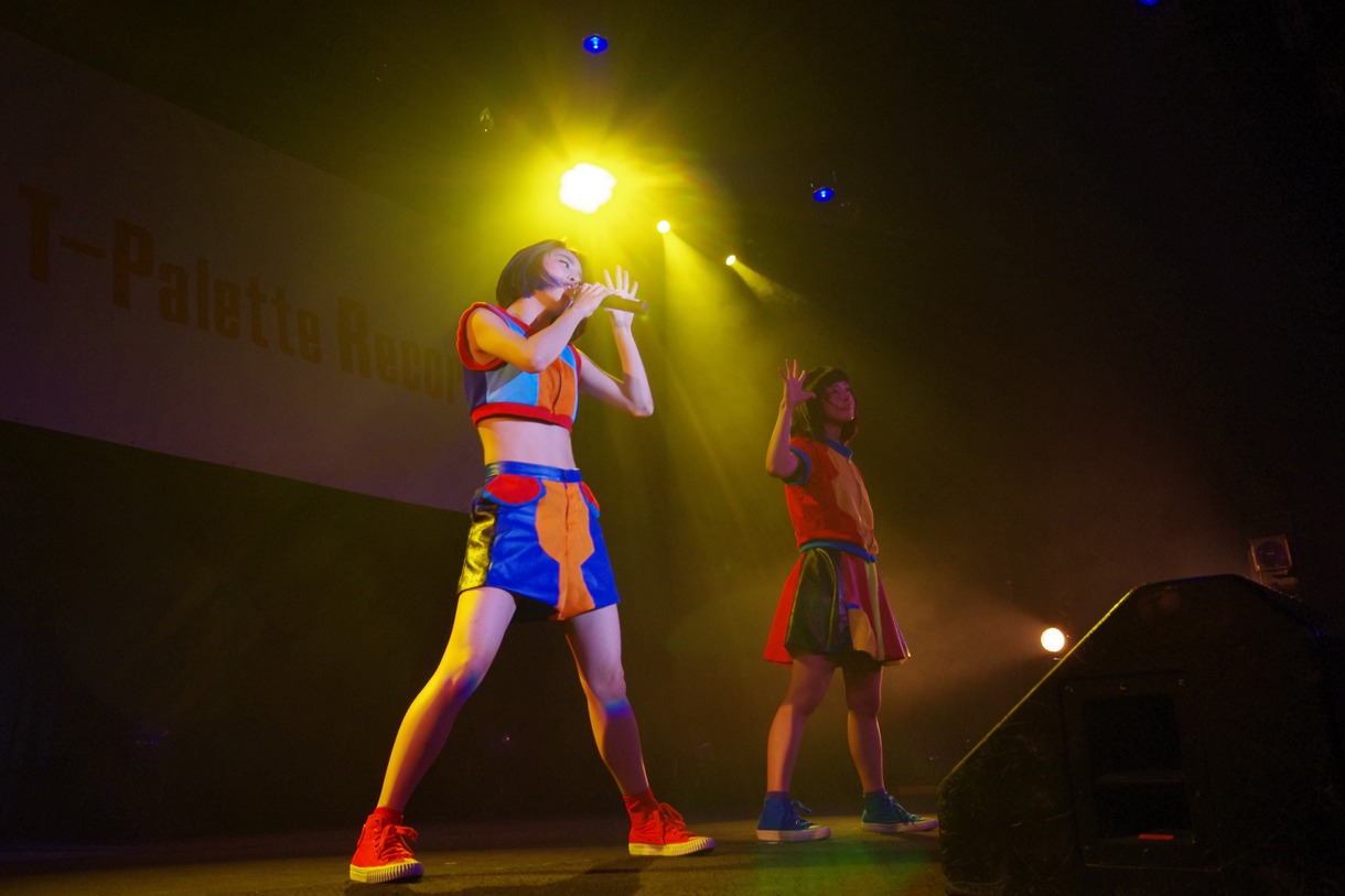 プラニメによるライブの様子。