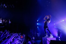 T.M.Revolutionのライブの様子。