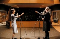 ビデオクリップ撮影の様子。