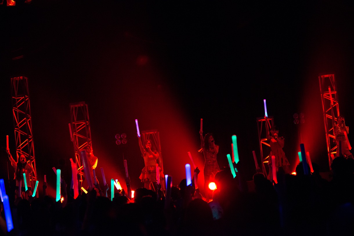 「Chu-Z My Live2014 ～Chu-Zトレイン品川ステラボールに停車Chu～」ライブの様子。