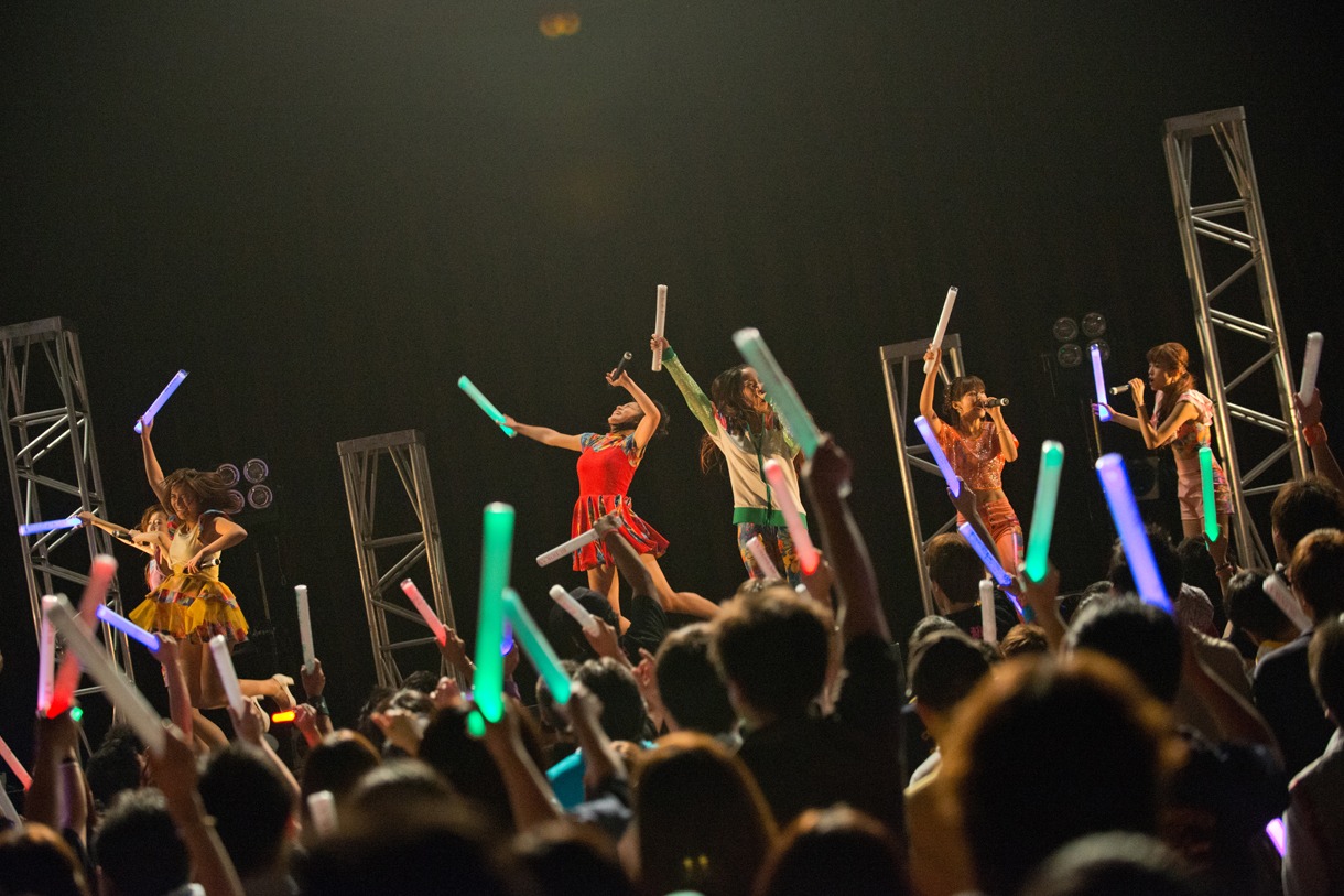 「Chu-Z My Live2014 ～Chu-Zトレイン品川ステラボールに停車Chu～」ライブの様子。
