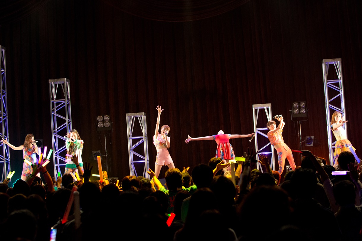 「Chu-Z My Live2014 ～Chu-Zトレイン品川ステラボールに停車Chu～」ライブの様子。