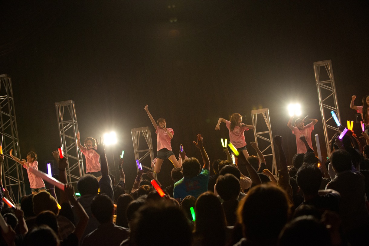 「Chu-Z My Live2014 ～Chu-Zトレイン品川ステラボールに停車Chu～」ライブの様子。