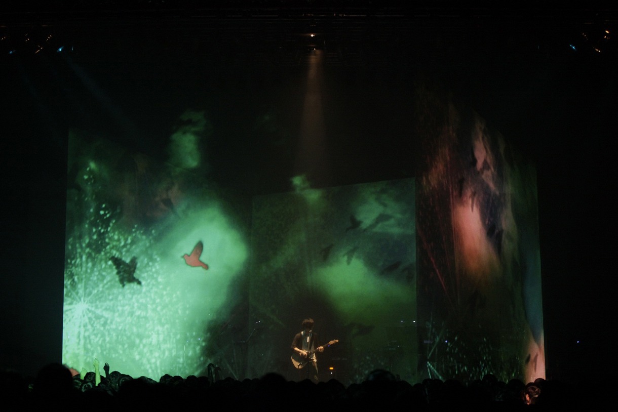 TK from 凛として時雨 TOUR 2014「Fantastic Color Collection」東京・Zepp DiverCity TOKYO公演の様子（撮影：河本悠貴）