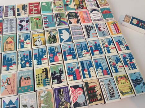 ササノマリイ「シノニムとヒポクリト」PVで使用されたマッチ箱。