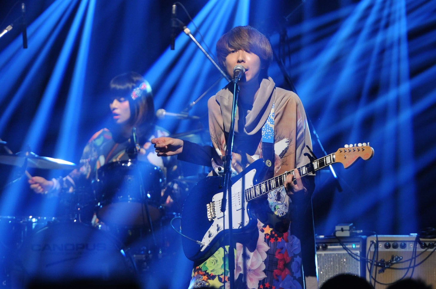 「LIVE MONSTER」でのスタジオライブの様子。(c)日本テレビ