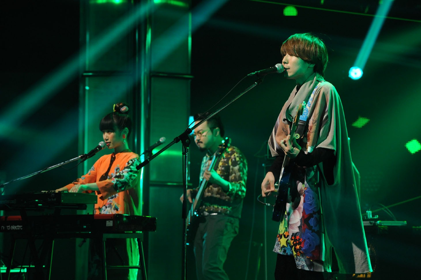 「LIVE MONSTER」でのスタジオライブの様子。(c)日本テレビ