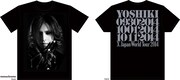 X JAPAN WORLD TOUR 2014 WEB限定 YOSHIKI Tシャツ