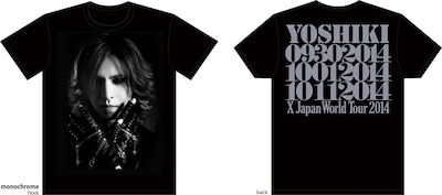 X JAPAN WORLD TOUR 2014 WEB限定 YOSHIKI Tシャツ