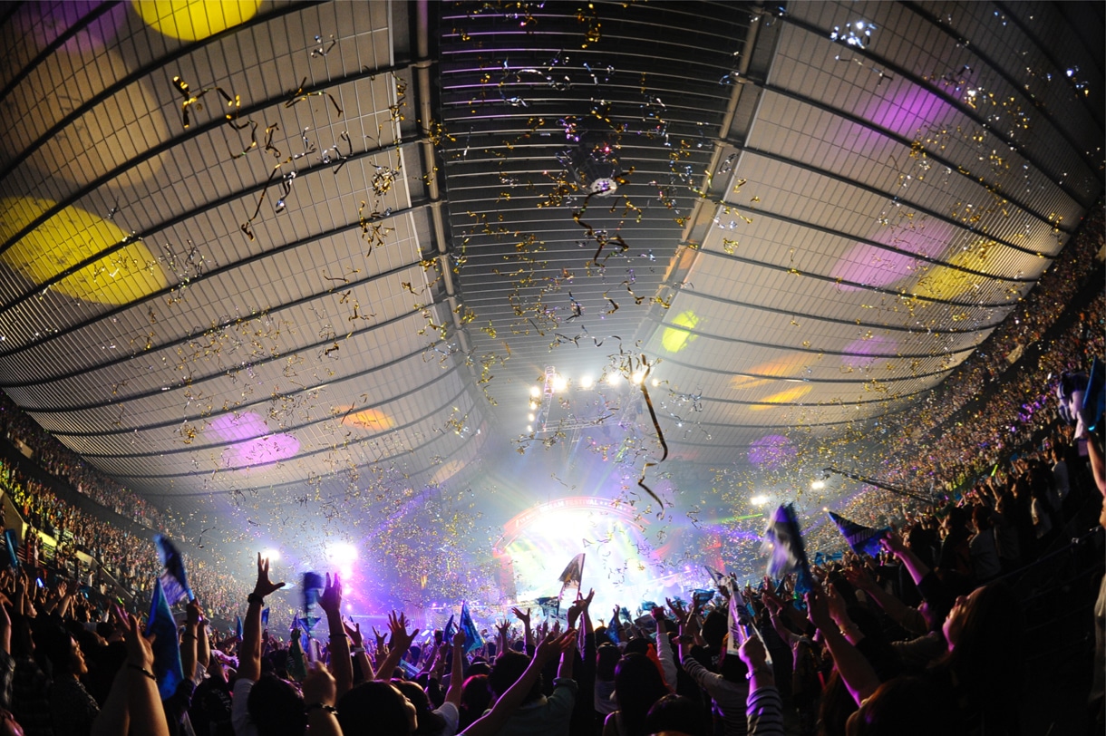 「テレビ朝日ドリームフェスティバル2014」2日目の模様。