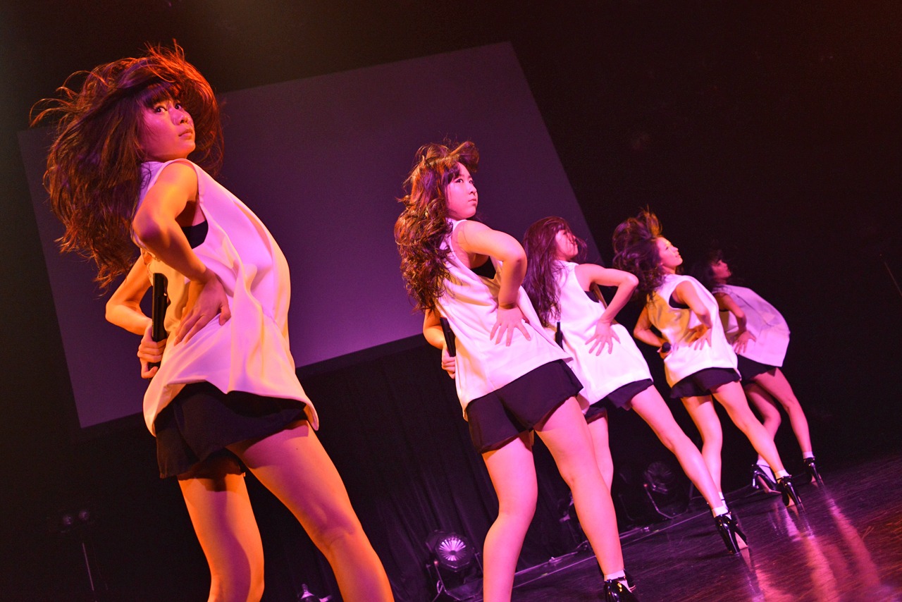 「東京女子流 HARDBOILED NIGHT 第4夜『Farewell, My Lovely さらば愛しき女よ』」の様子。