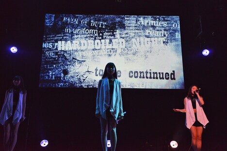 「東京女子流 HARDBOILED NIGHT 第4夜『Farewell, My Lovely さらば愛しき女よ』」の様子。