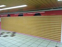 東京メトロ丸ノ内線新宿駅 メトロプロムナードの様子。