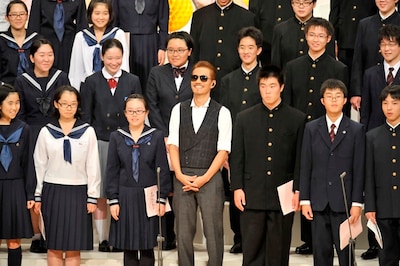 「NHK全国学校音楽コンクール」の様子。