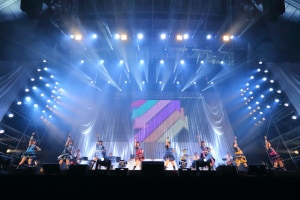 「THE IDOLM@STER 9th ANNIVERSARY WE ARE M@STERPIECE!!」の様子。