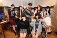 川畑要とLittle Glee Monsterのレコーディング風景。（撮影：上飯坂一）