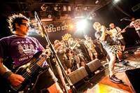 「KEMURI TOUR 2014-2015『RAMPANT』」福島・郡山HIP SHOT JAPAN公演の様子。（Photo by Wataru Umeda）