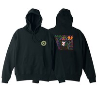 ナタリーストアではテンテンコ監修のオリジナルアイテムを販売中。写真は「ネオン街の『テンコちゃん』パーカー」。