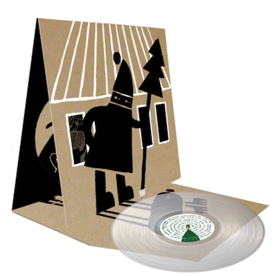 トクマルシューゴ「Lita-Ruta」パッケージを段ボールプレイヤーにした状態。