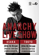 ANARCHYワンマンライブ 「LIVE SHOW」フライヤー