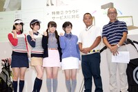 「アイラブル★ゴルフ with 乃木坂46」の様子。