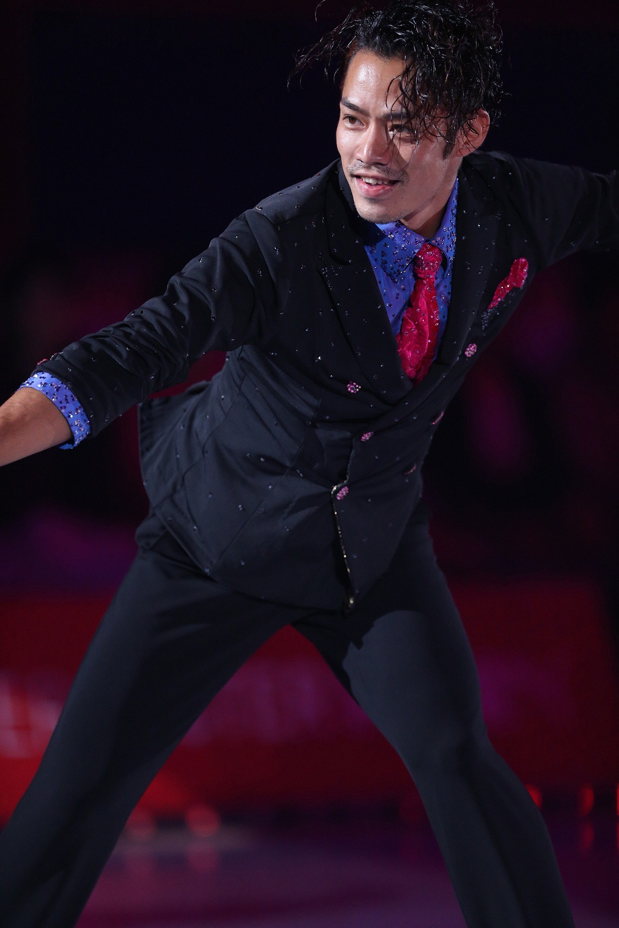 「クリスマスオンアイス2014」に出演する高橋大輔。