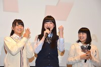 ドラマ続編「リナサン」主演に意気込む松野莉奈（中央）。