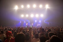 andymoriラストライブの様子。（撮影：佐藤哲郎）