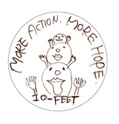 10-FEET缶バッジのデザイン。