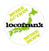locofrank缶バッジのデザイン。