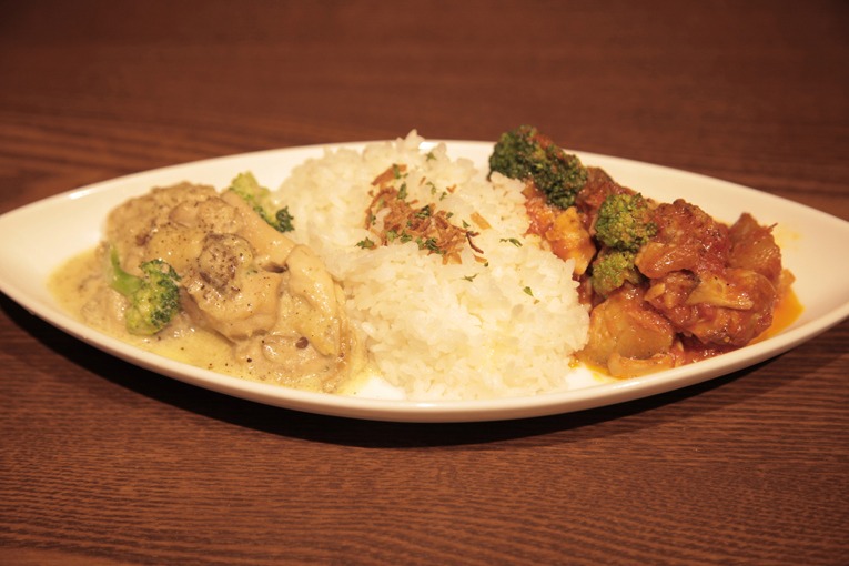 TOWER RECORDS CAFEで提供されている「ボーダーレスプレート」。